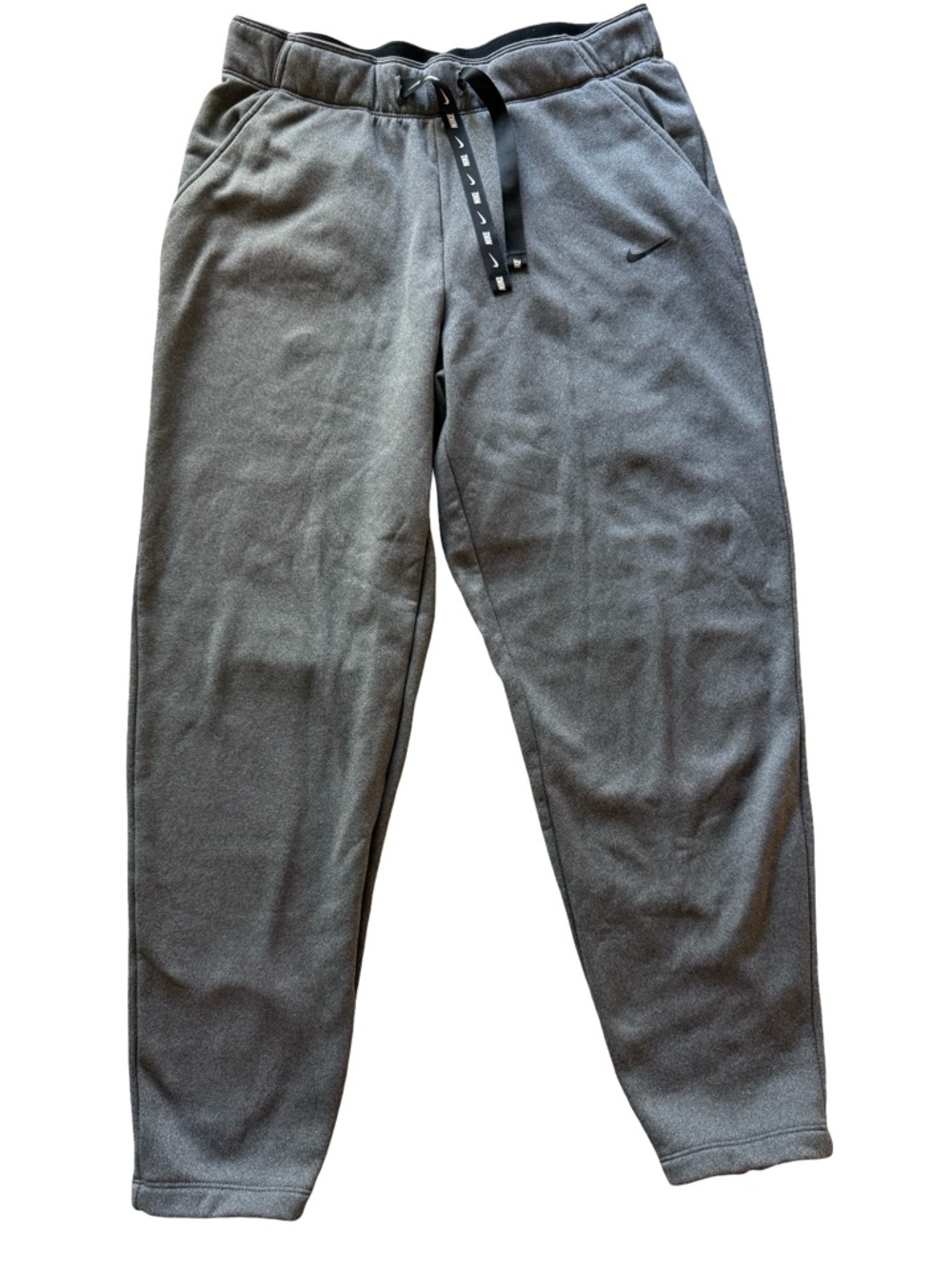 Nike Tech Fleece Joggers Gray Zip Ankle Tapered Sweatpants Size Small Mens